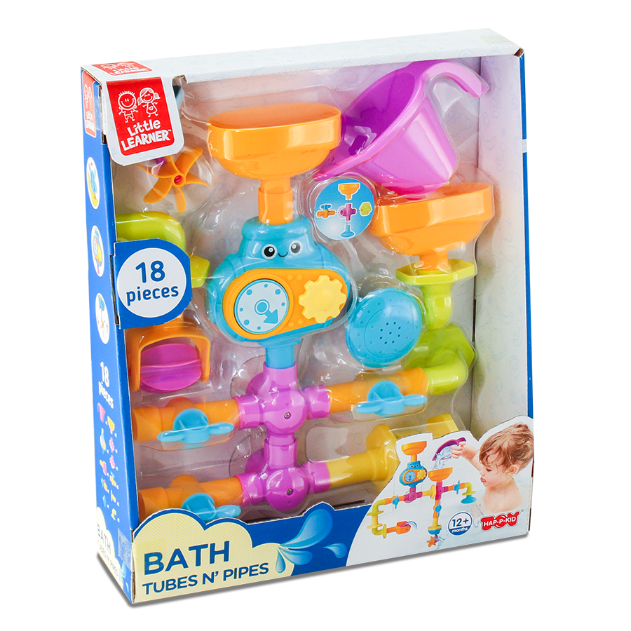 Little Learner Bath Tubes N' Pipes – Toyworld NZ