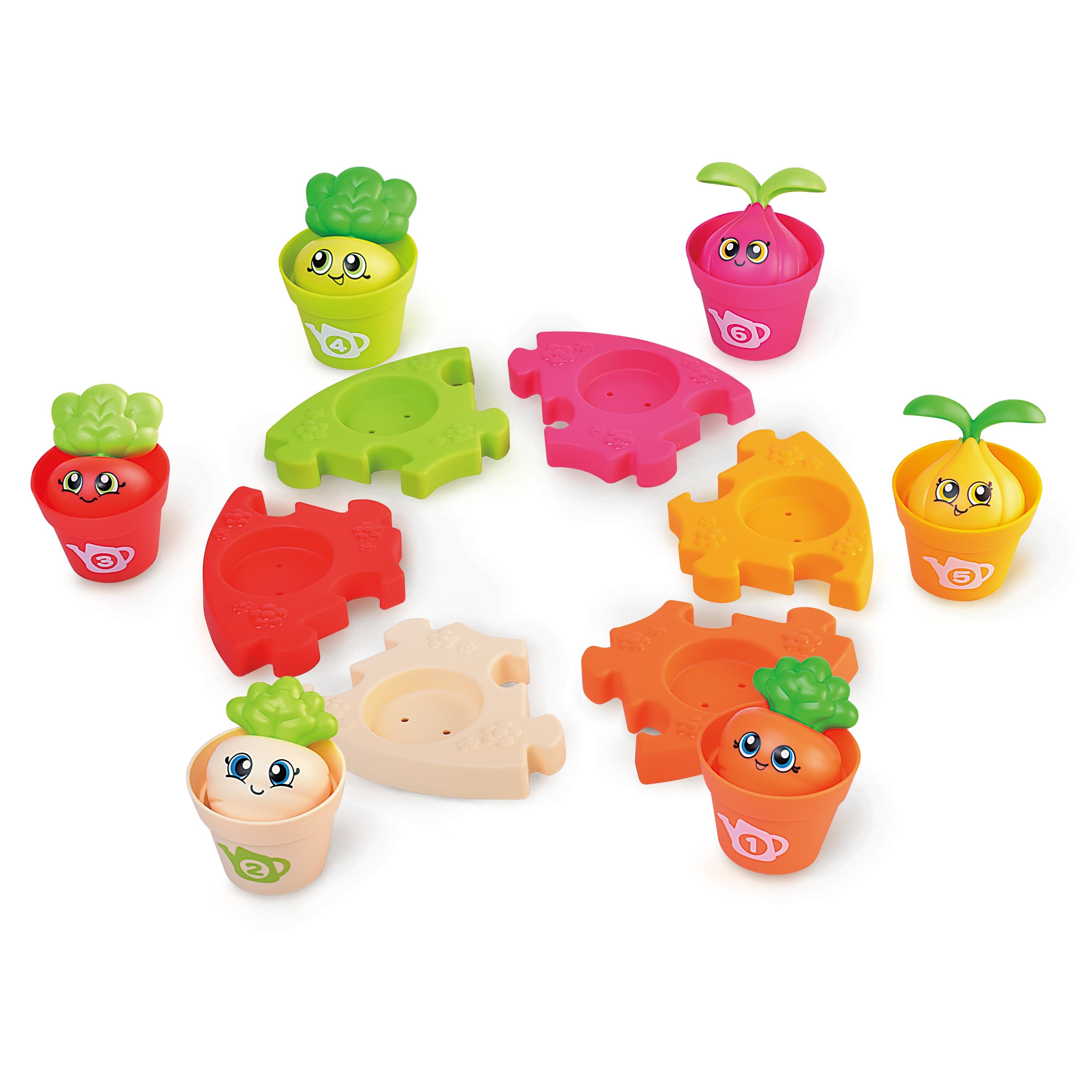 Little Learner Puzzle N' Plant Flower Pots