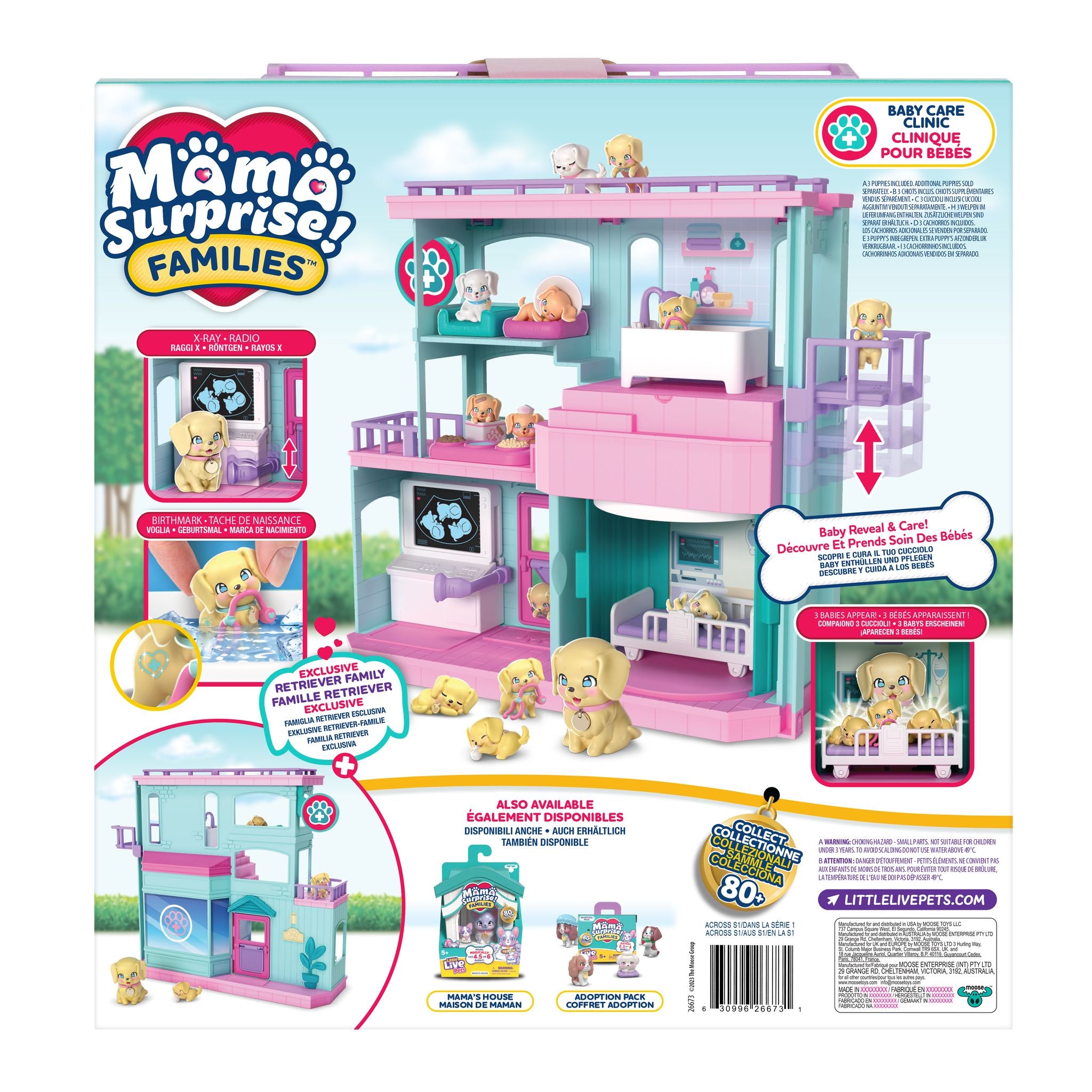 Little Live Pets Mama Surprise Families Baby Care Clinic – Toyworld NZ
