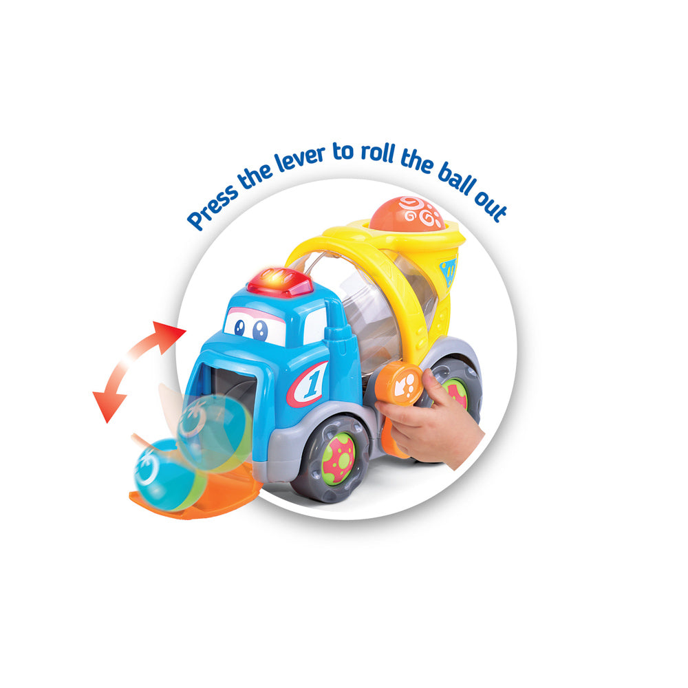 Little Learner Ball Tumblin' Mixer cement truck toy