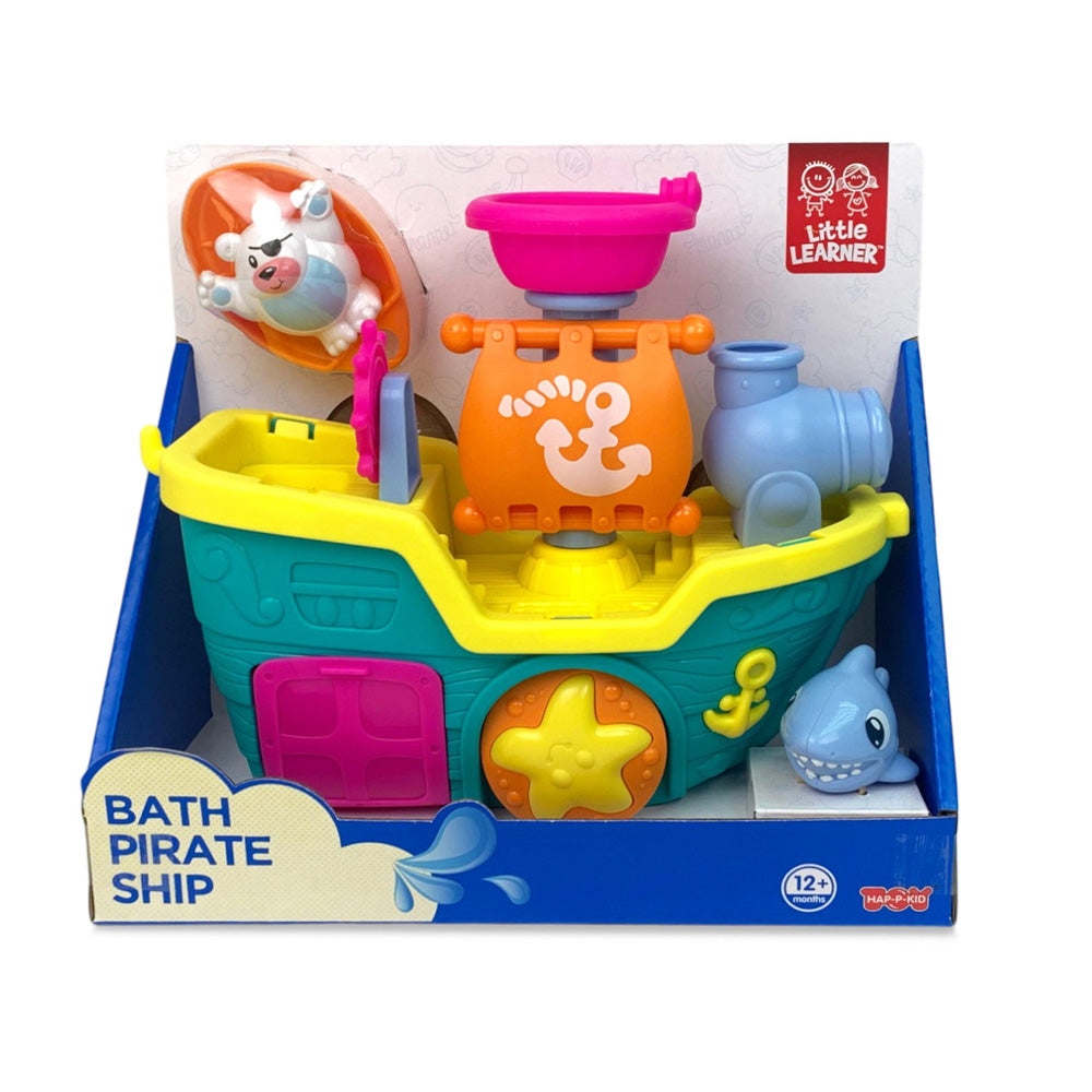 Little Learner Bath toy Pirate Ship, in packaging