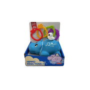 Little Learner Hippo Ring Toss bath toy, in packaging