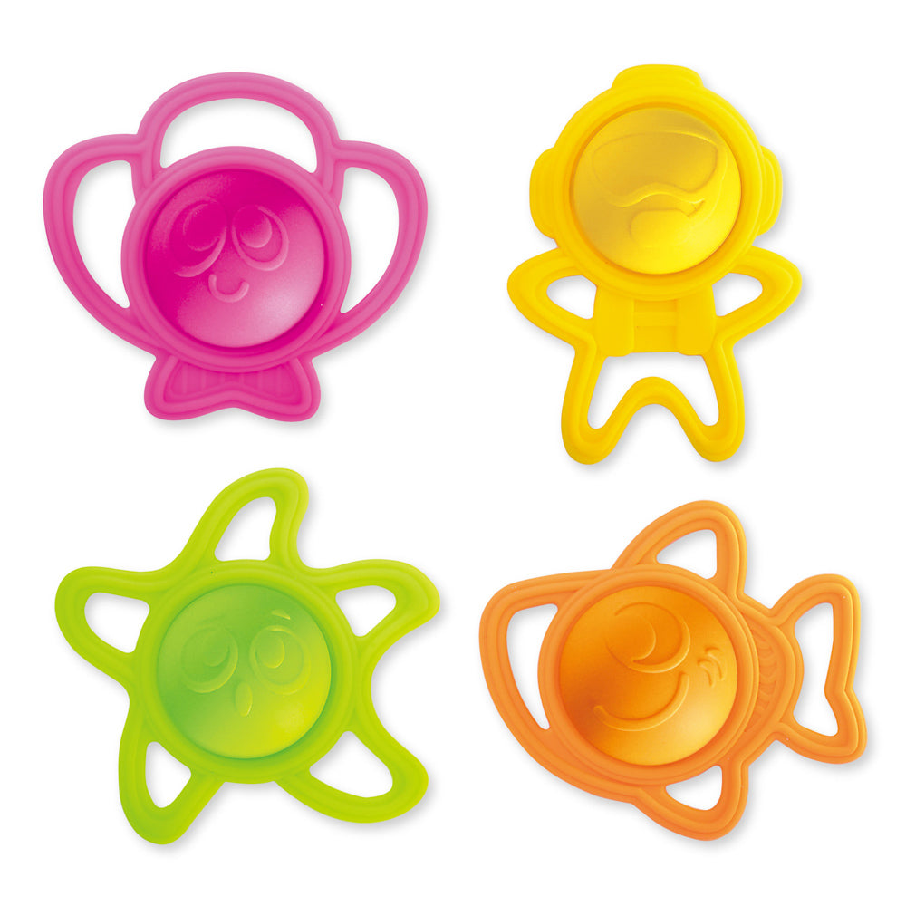 Fish to catch in the Little Learners Float & Fun Fishing bath toy