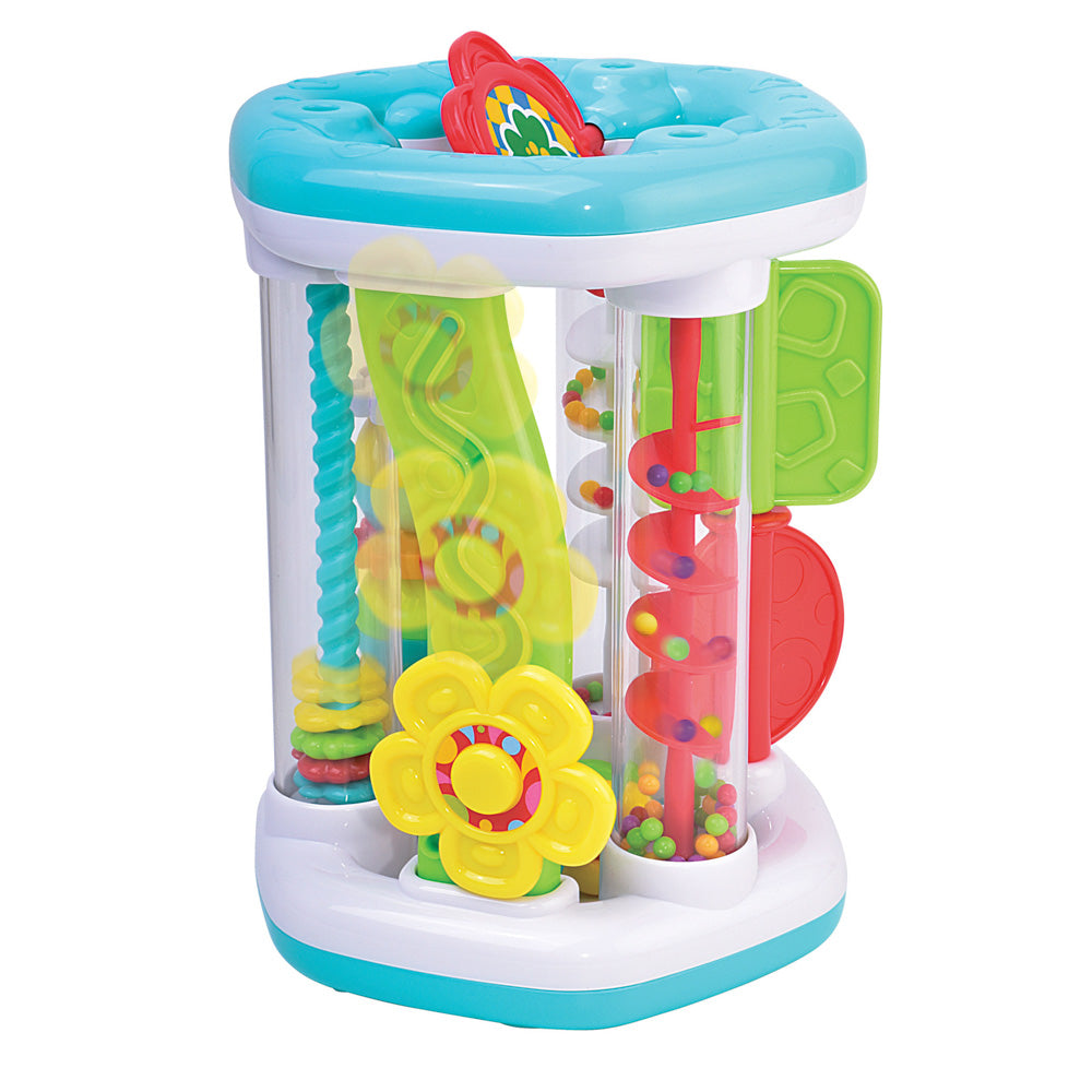 Little Learners Fun and Roll Flower Activity toy