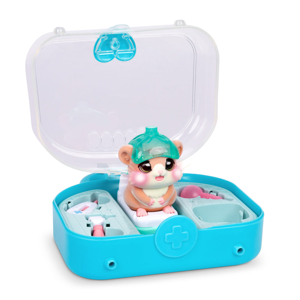 Sick Hamster in the Little Live Pets Ouchies Series 2 Mini Coco hamster
