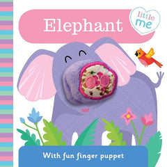 Little Me Elephant Finger Puppet Book