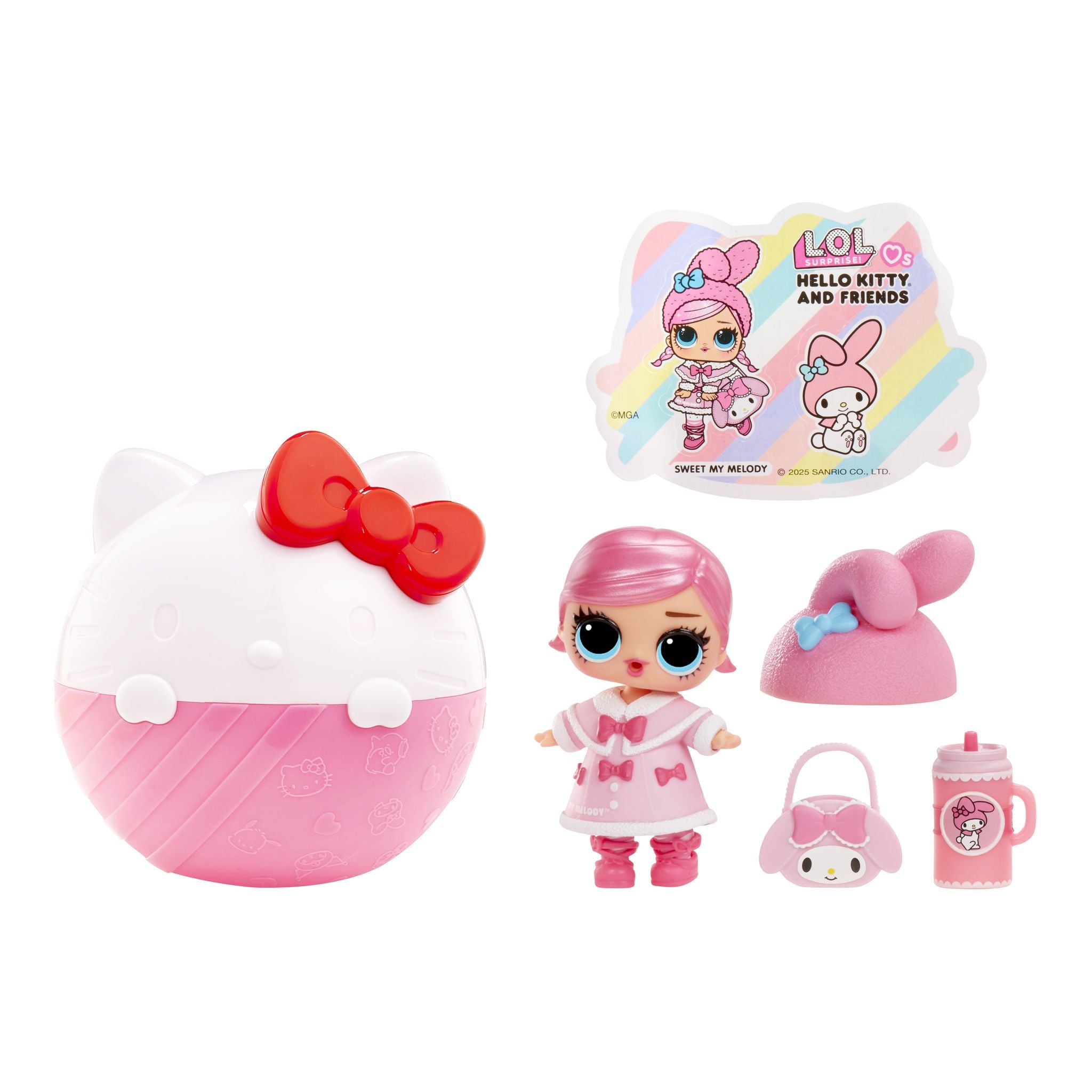 LOL Surprise Loves Hello Kitty & Friends Doll Tots Series 2 Assortment