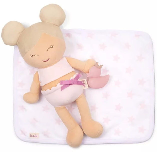 Lullababy 14 Inch Doll Plush Bath - Fair Skin Tone