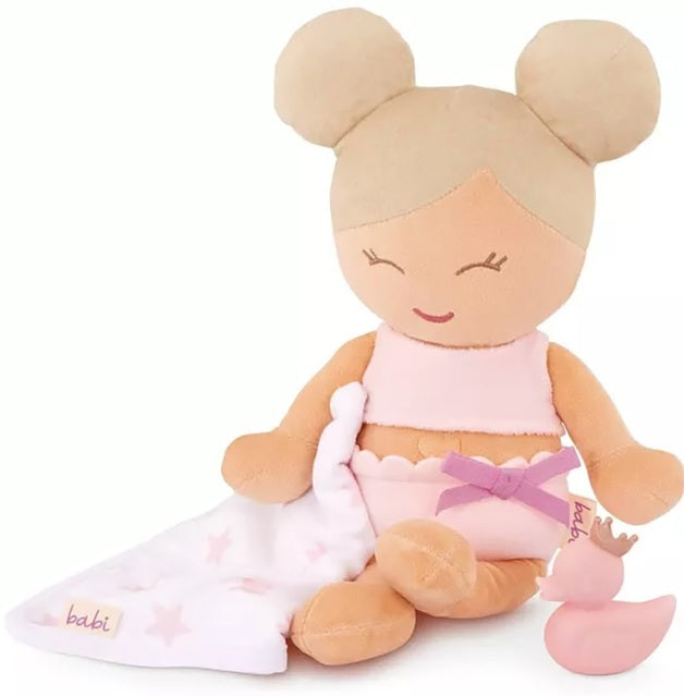 Lullababy 14 Inch Doll Plush Bath - Fair Skin Tone
