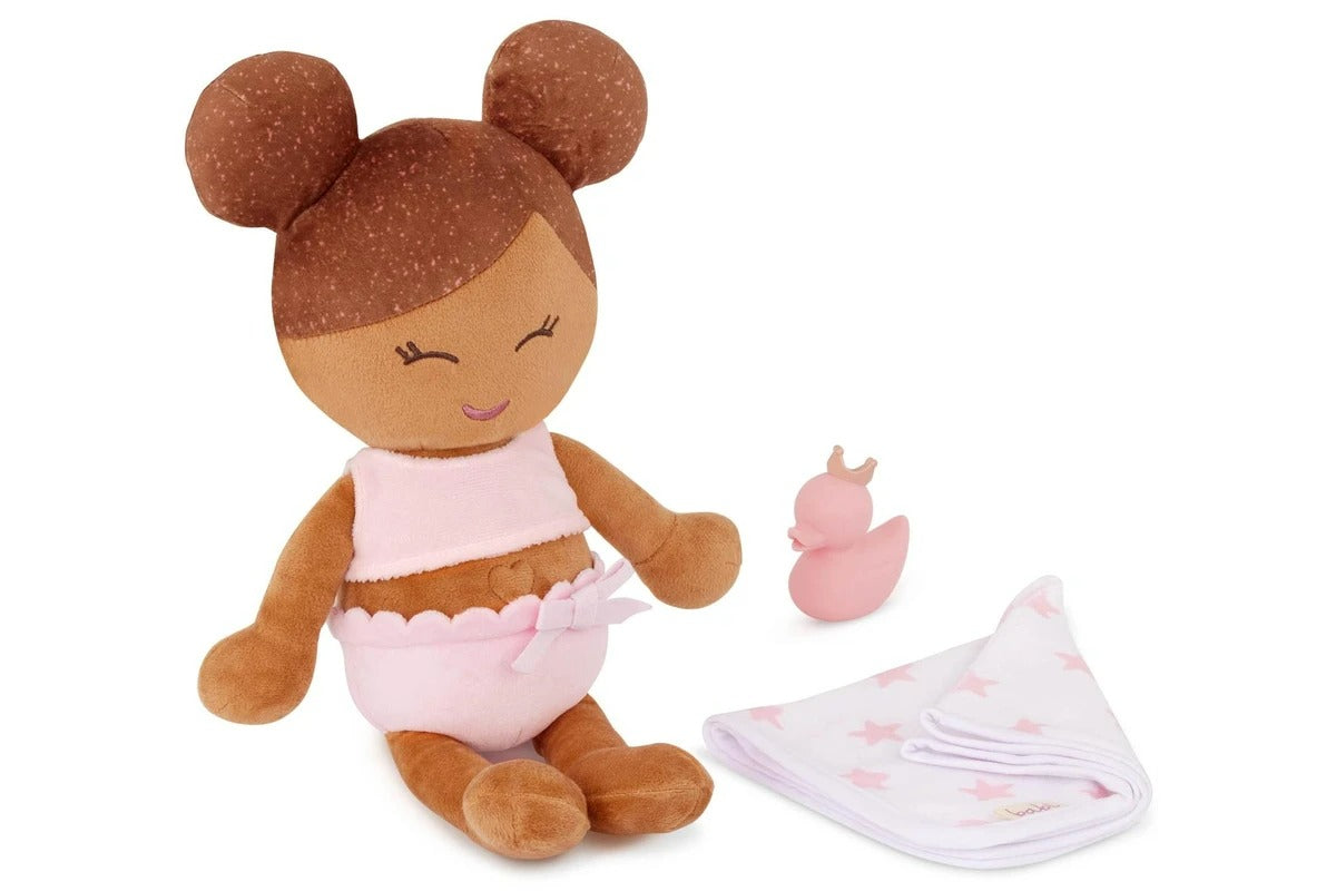 Lullababy 14 Inch Doll Plush Bath - Med Skin Tone