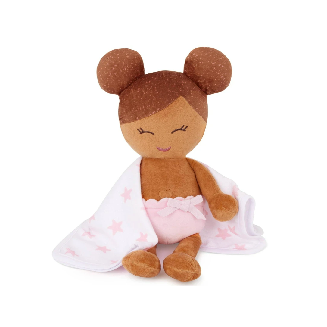 Lullababy 14 Inch Doll Plush Bath - Med Skin Tone