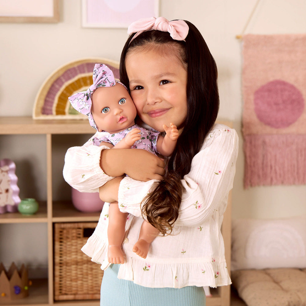 Lullababy 14 Inch Doll with Floral Outfit