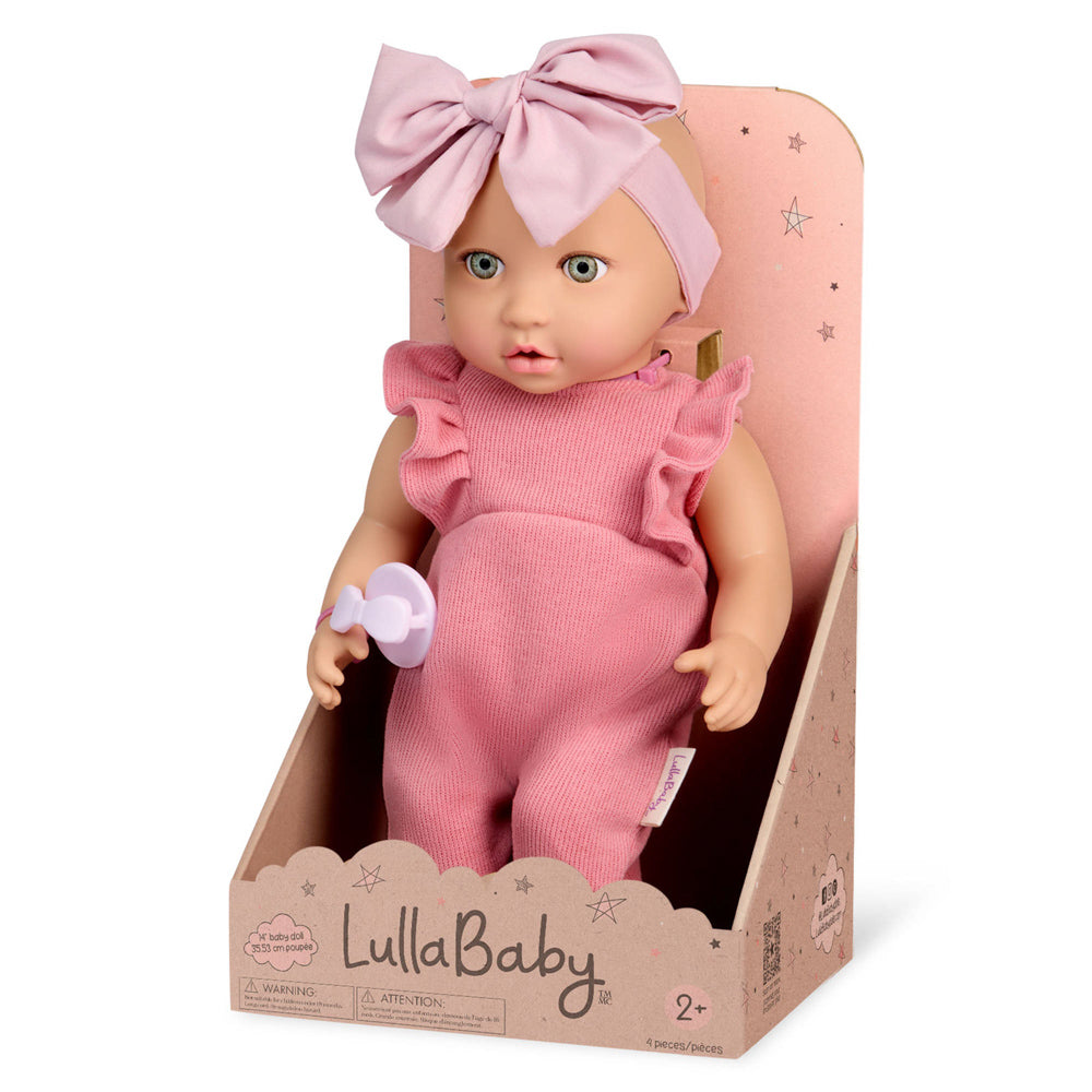 Lullababy 14 Inch Doll with Romper