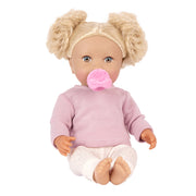 Lullababy 14 Inch Doll with Wavy Blonde Hair
