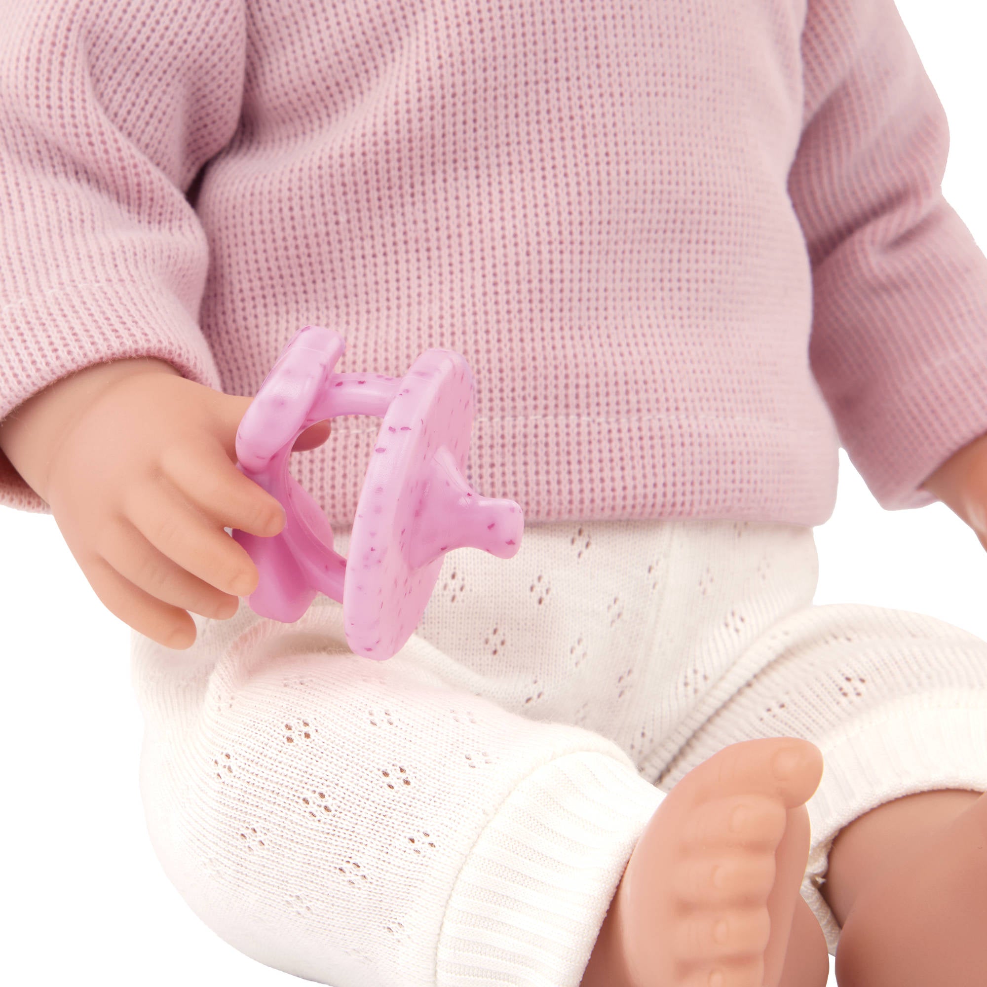 Lullababy 14 Inch Doll with Wavy Blonde Hair