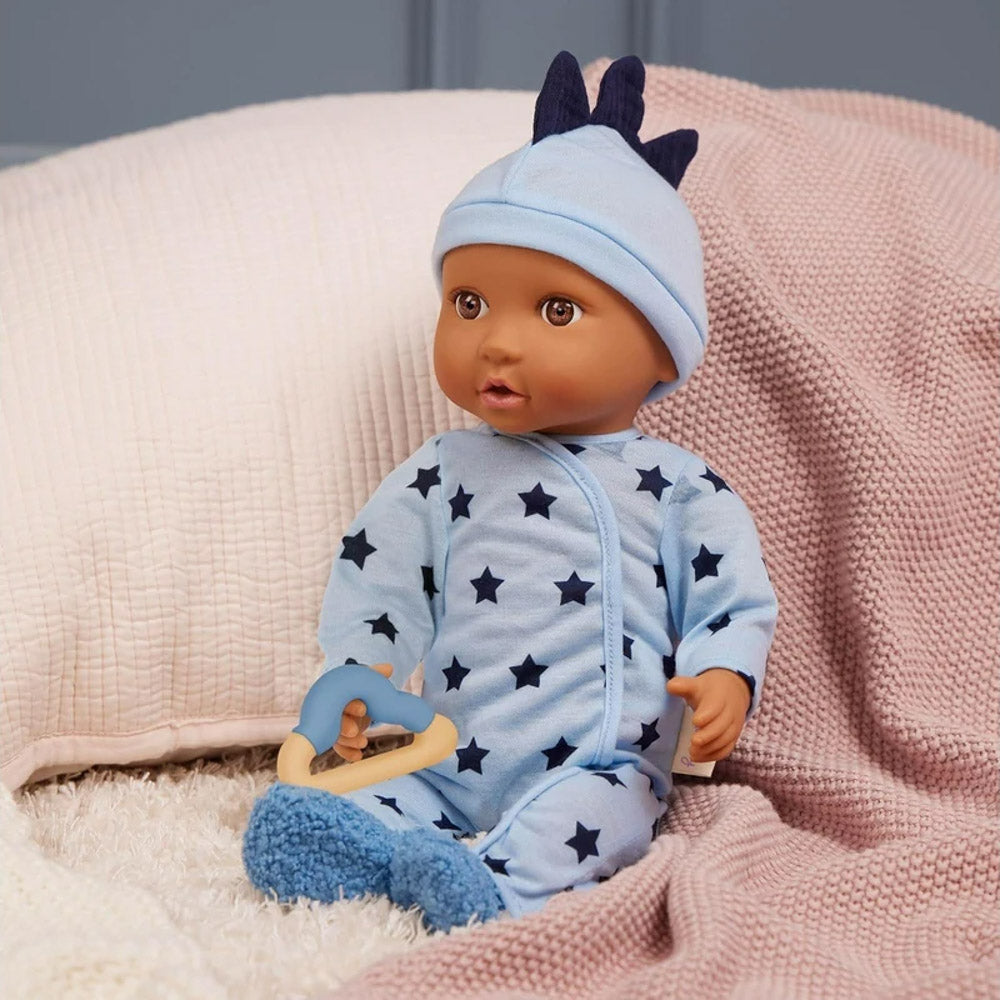 Lullababy 14 Inch Outfit - Blue Stars Oneies With Shoes