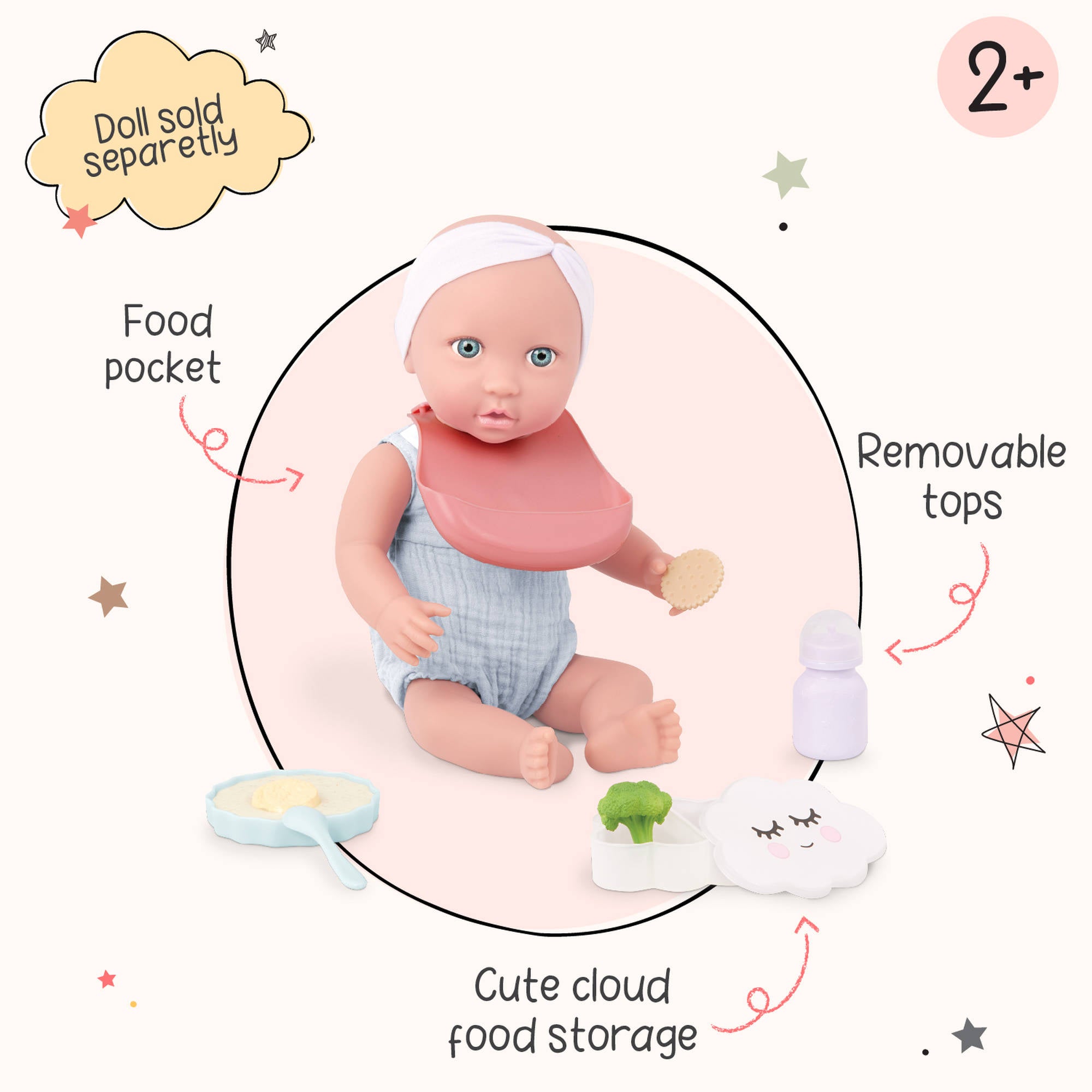Lullababy Accessory - Meal Time Feeding Set