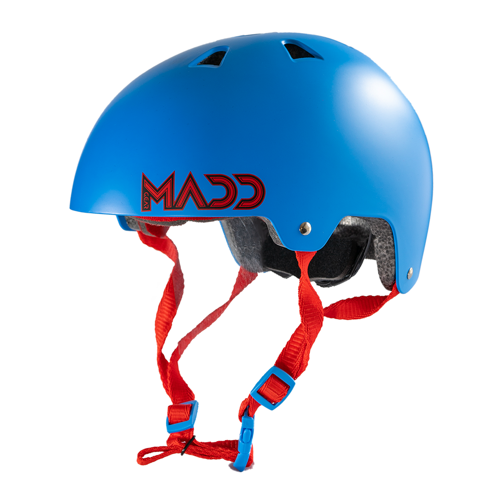 MADD GEAR MULTI SPORT HELMET X-SMALL/SMALL 48CM-52CM BLUE/RED