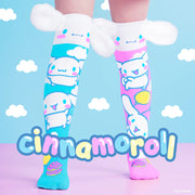 MADMIA CINNAMOROLL socks for Children and Adults in blue and pink print