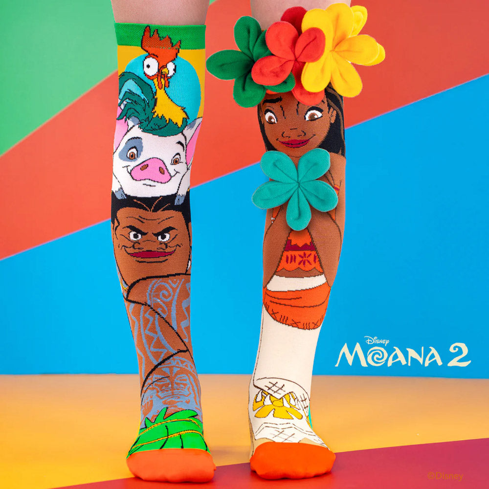 MADMIA Moana Adult Socks with flowers