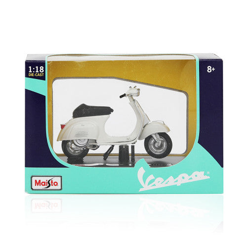 Maisto 1:18 Vespa Scooters With Stand Assorted Styles