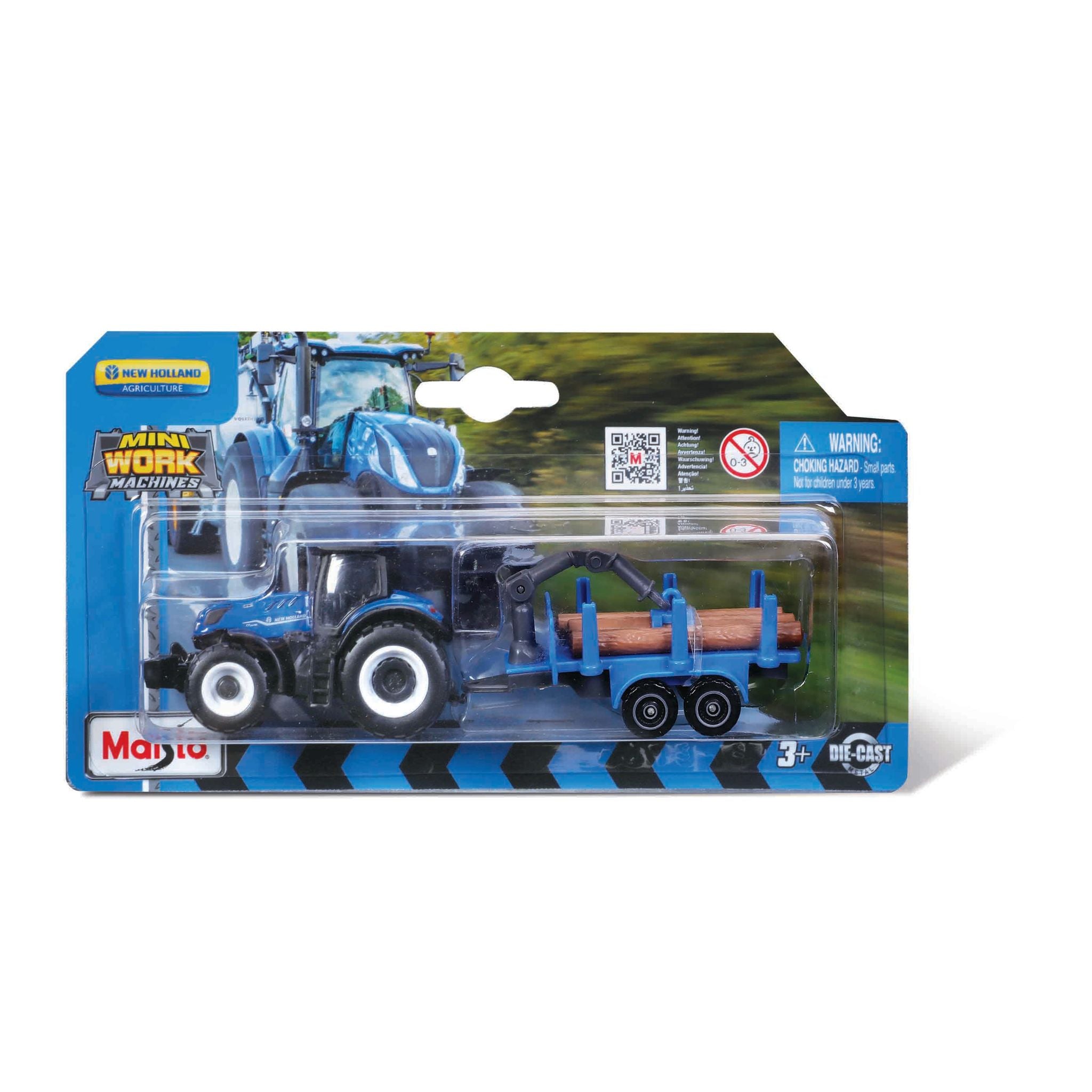 Maisto 3 Inch Farm Tractor & Trailer Assorted Styles