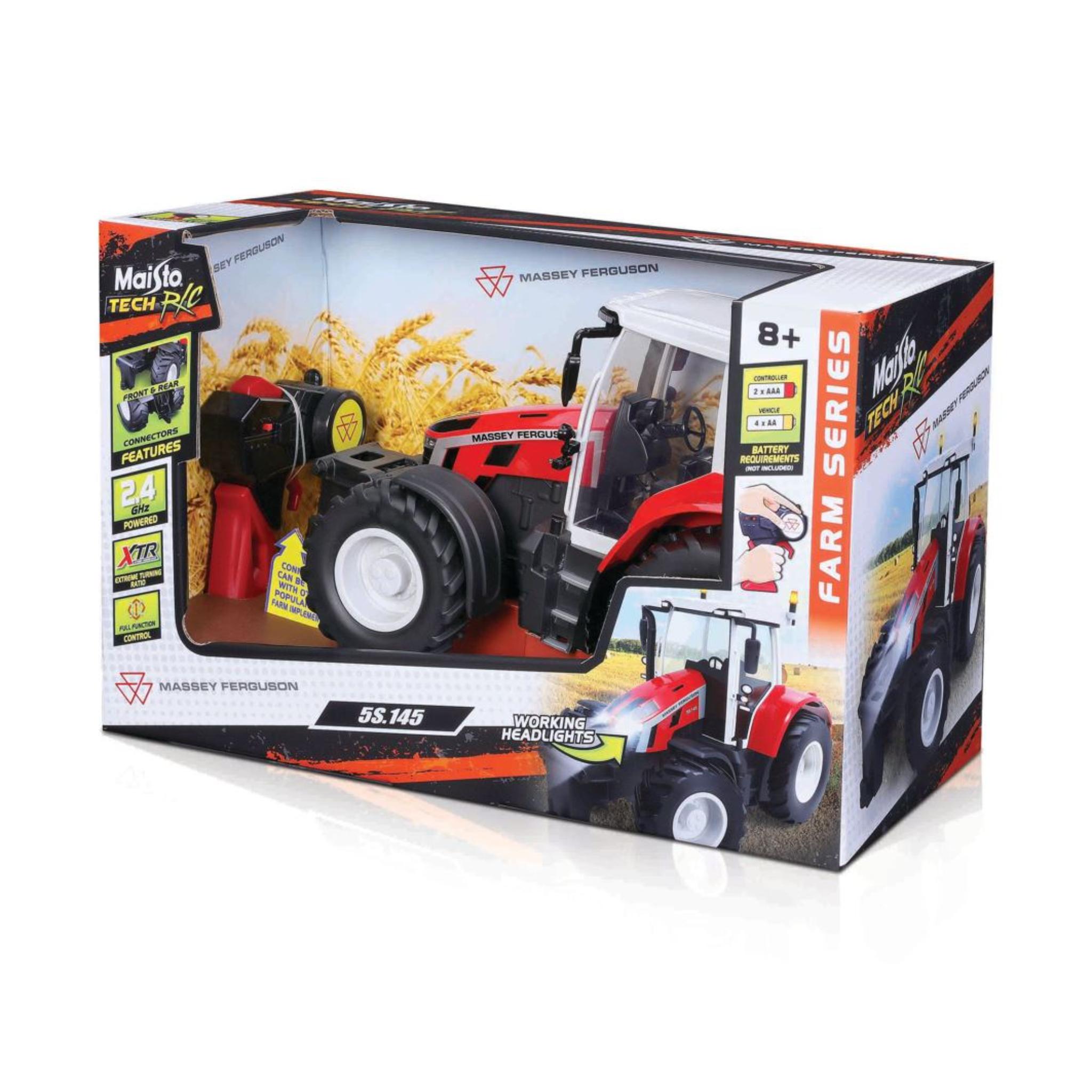 Maisto Tech Massey Ferguson 5S.145 1:16 Farm Tractor RC