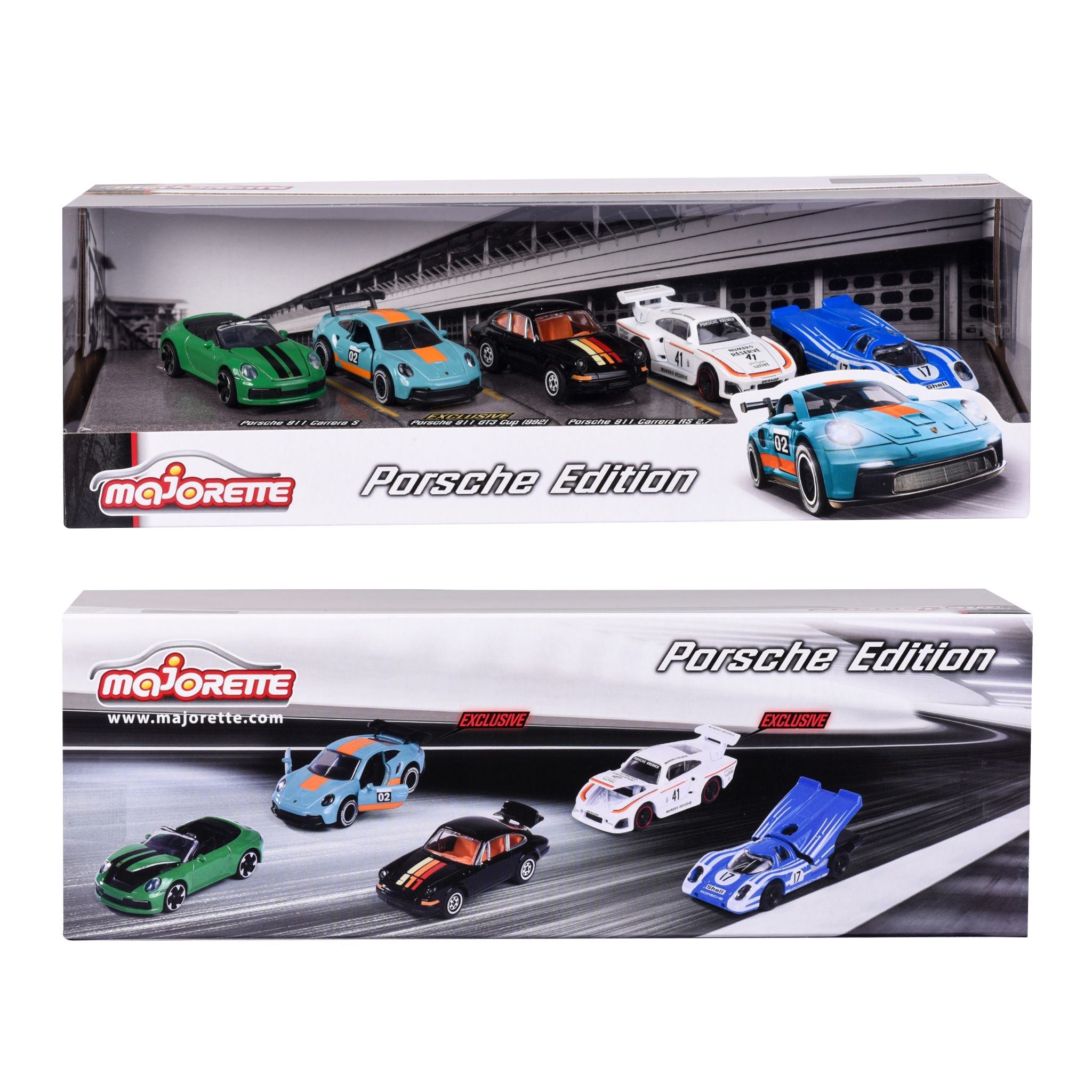 Majorette Porsche Motorsport 5 Piece Gift Pack