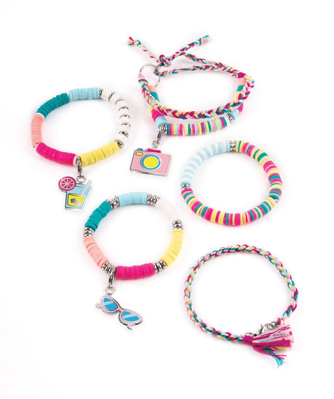 Make It Real Summer Vibes Heishi Bead Bracelets