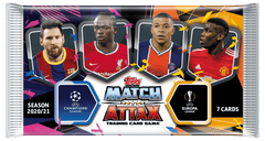 Match Attax Uefa Champions League 2020/2021 Edition Trading Card Booster Pack