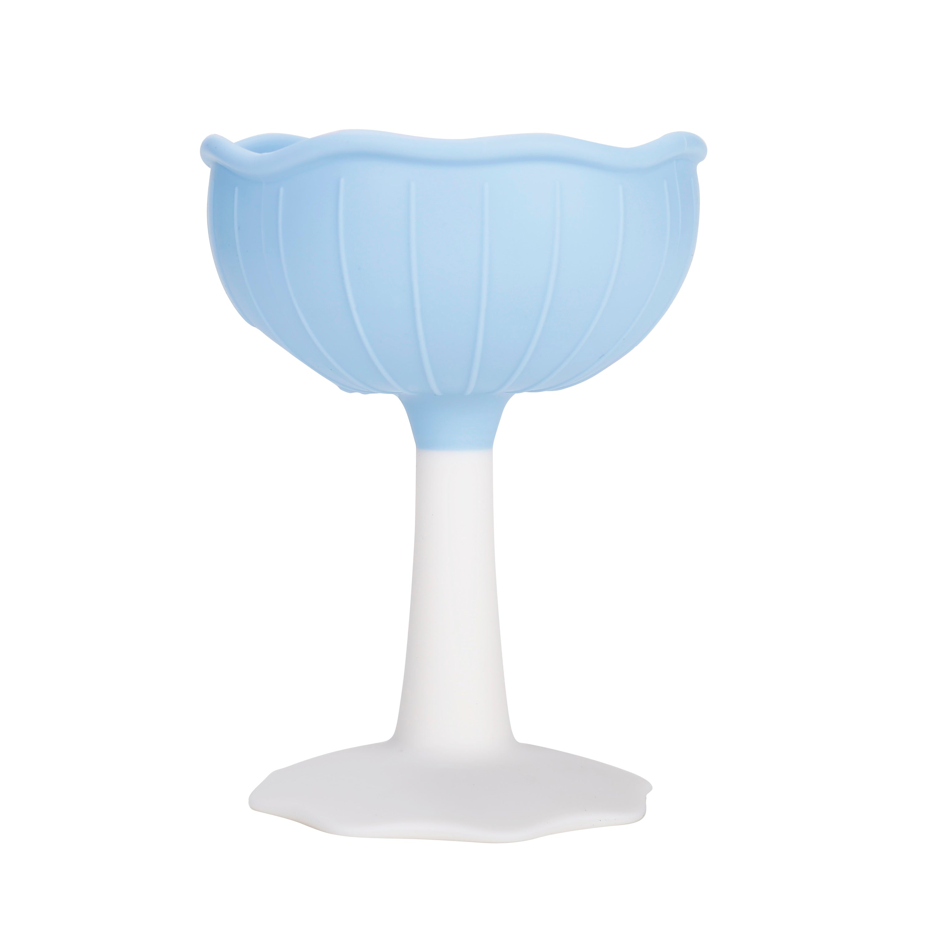 Mombella Mushroom Soothing Teether Light Blue