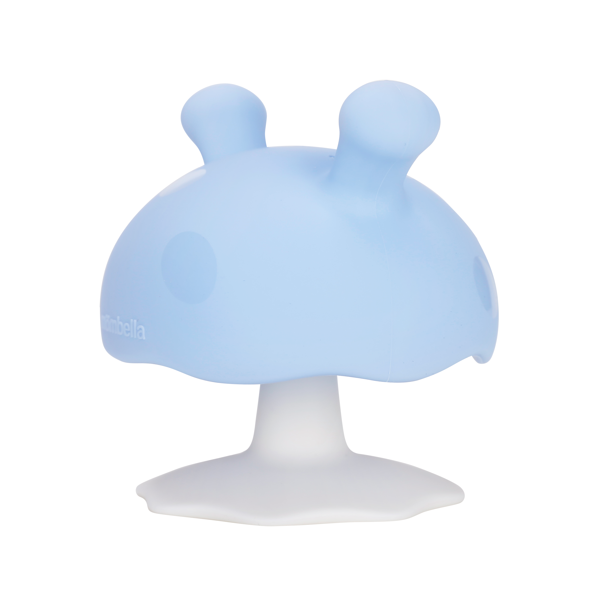 Mombella Mushroom Soothing Teether Light Blue