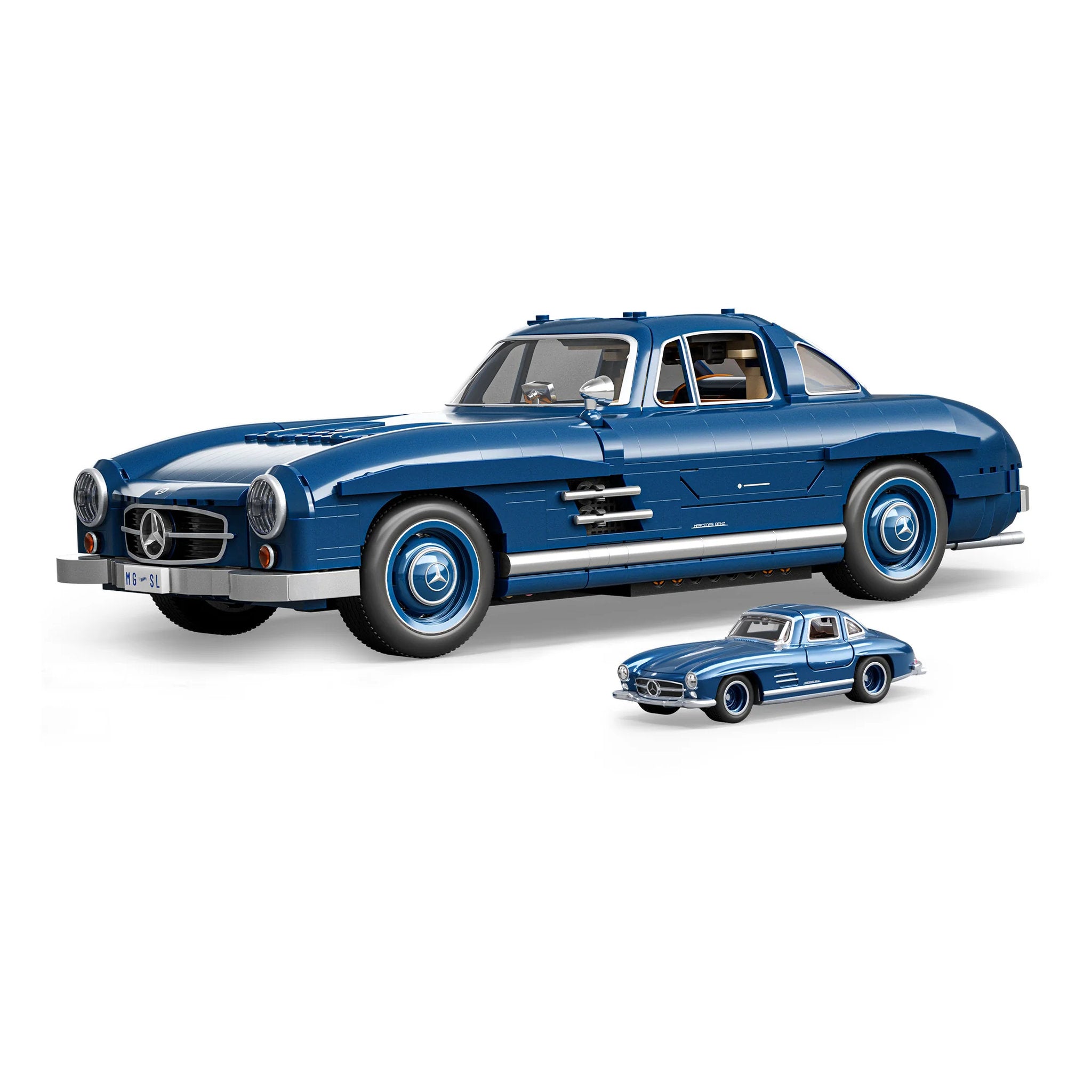 ミニカー Hot Wheels Mercedes-Benz 300 SL Mattel Brick Shop Hot Wheels Premium Mercedes-Benz 300 SL Building