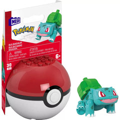 MEGA Construx Pokemon Evergreen Poke Ball - Bulbasaur