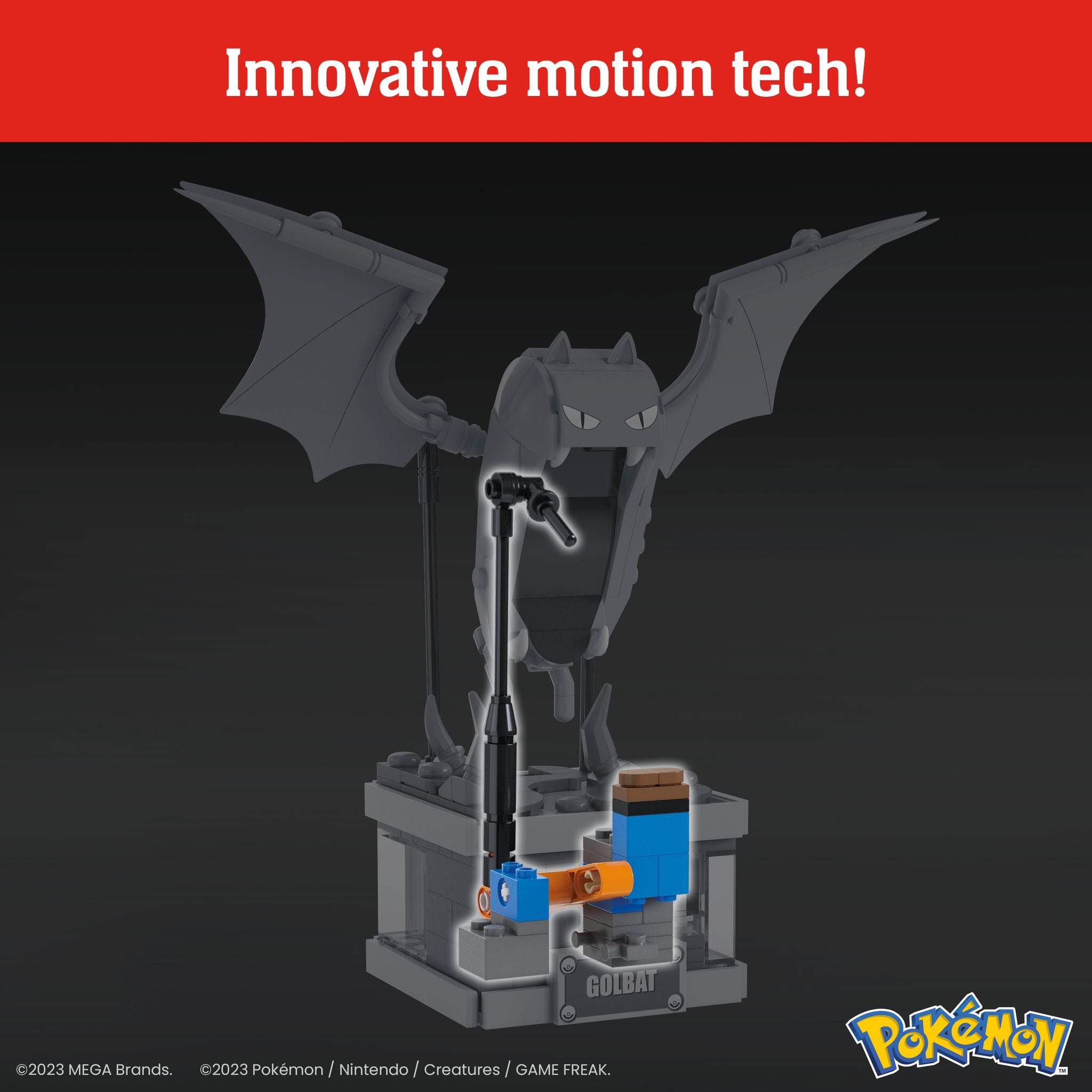 MEGA Showcase Pokemon Mini Motion Golbat