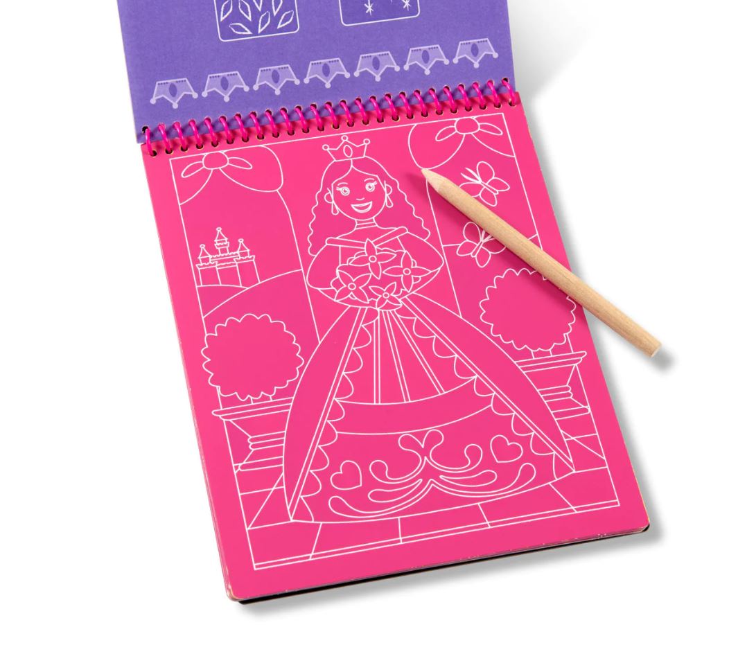 Melissa & Doug On The Go - Scratch Art - Fairy Tales