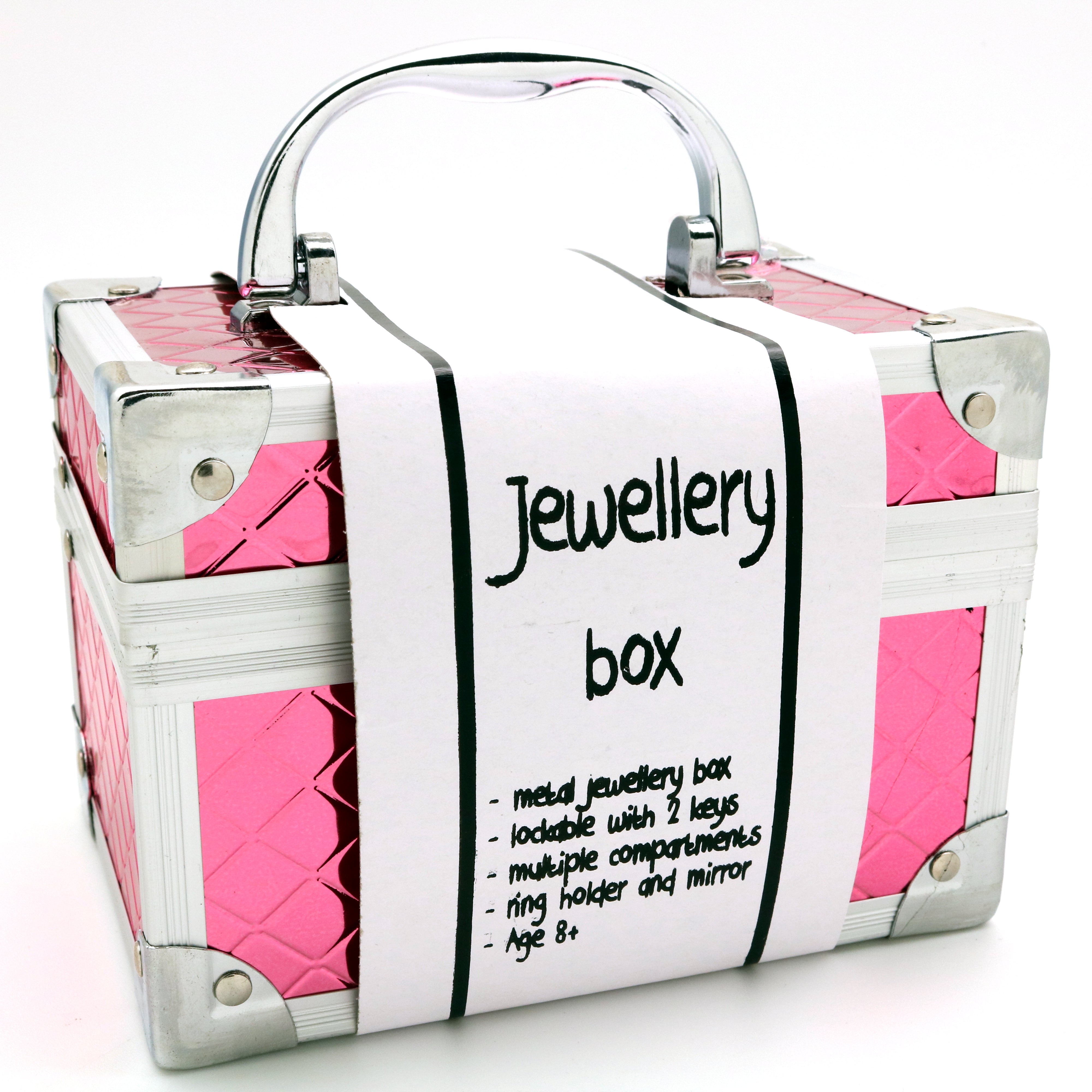 Metal Jewellery Box Medium Assorted Styles