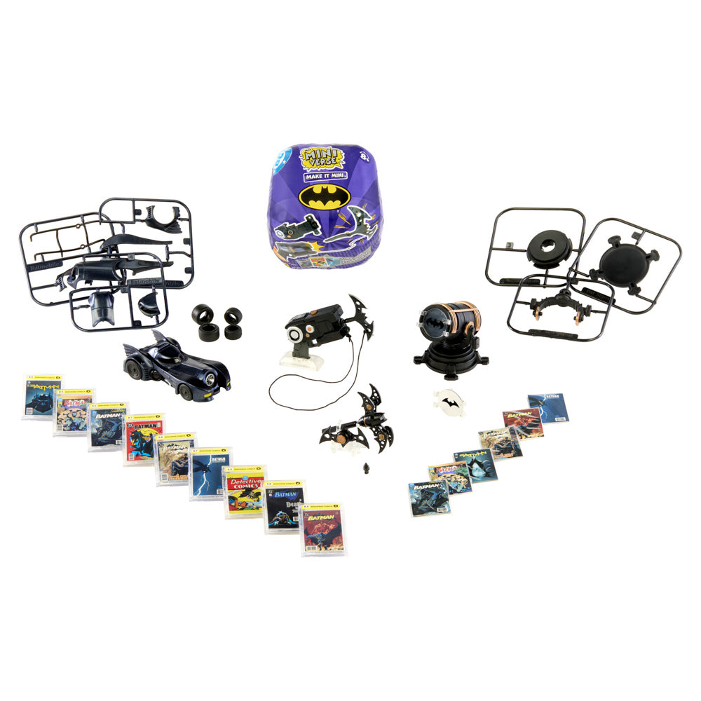 MGA's Miniverse - Make It Mini Batman blind box toys.