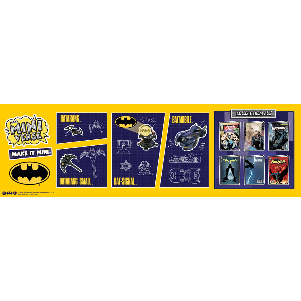 MGA's Miniverse - Make It Mini Batman blind box toys.