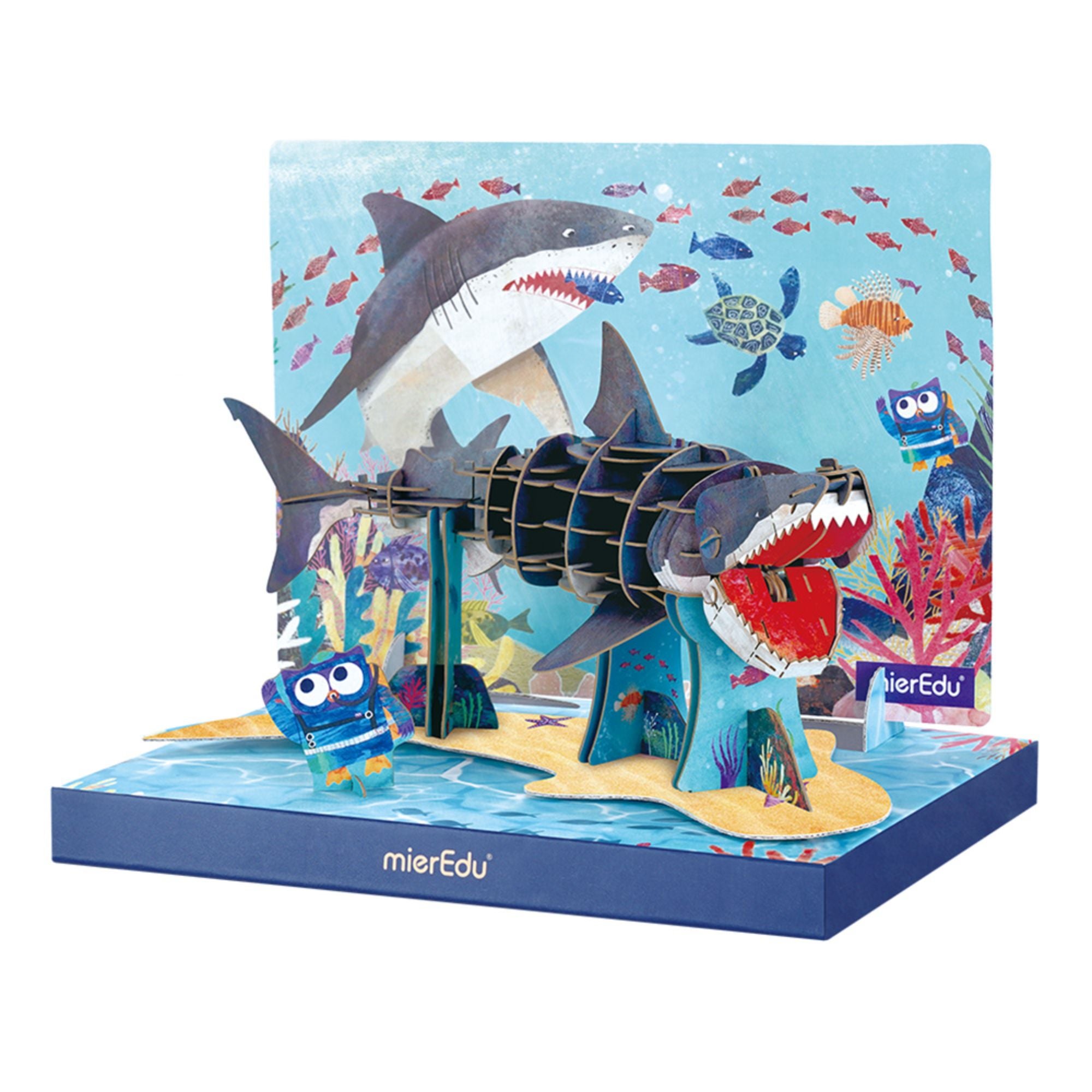 MierEdu Eco 3D Puzzle - Great White Shark