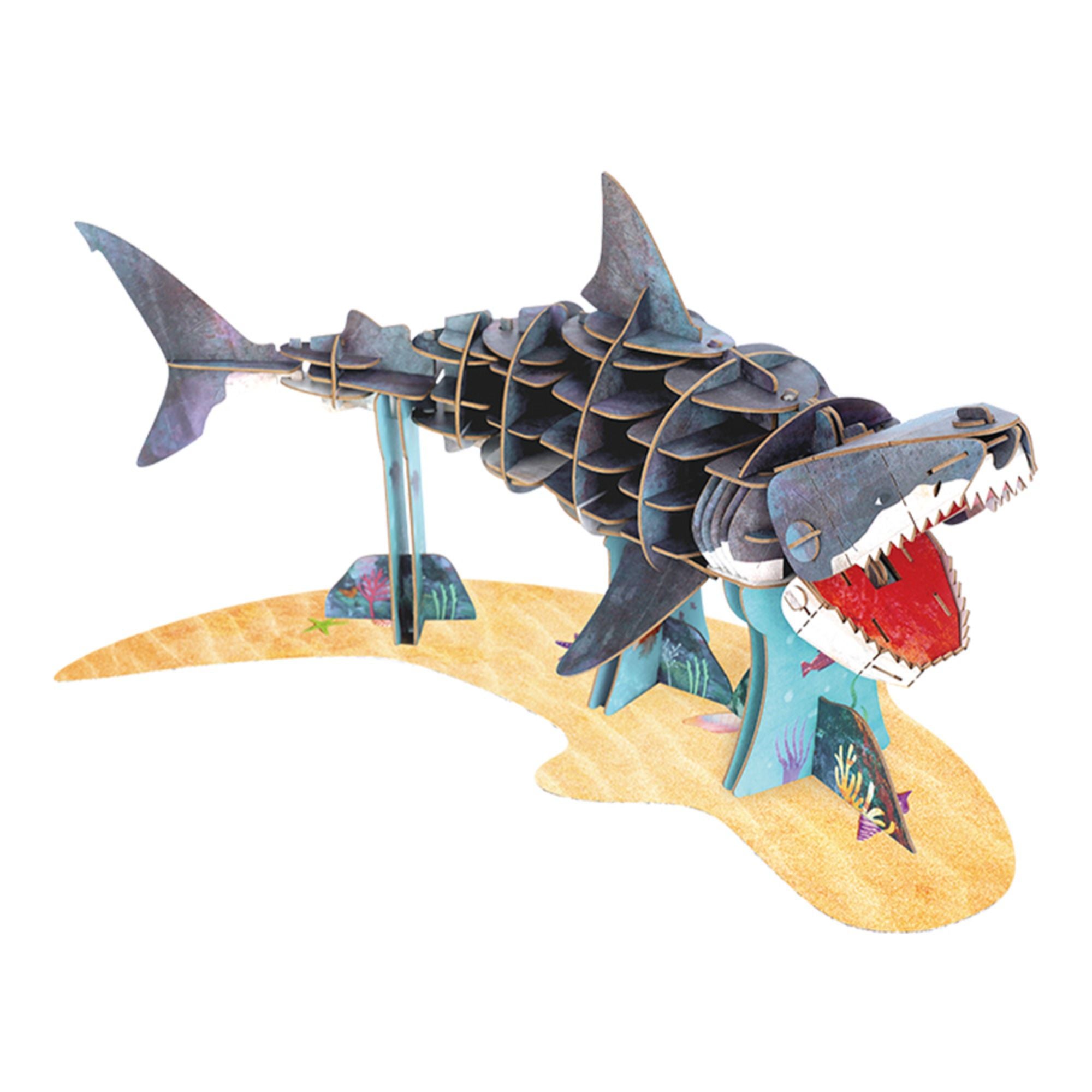 MierEdu Eco 3D Puzzle - Great White Shark