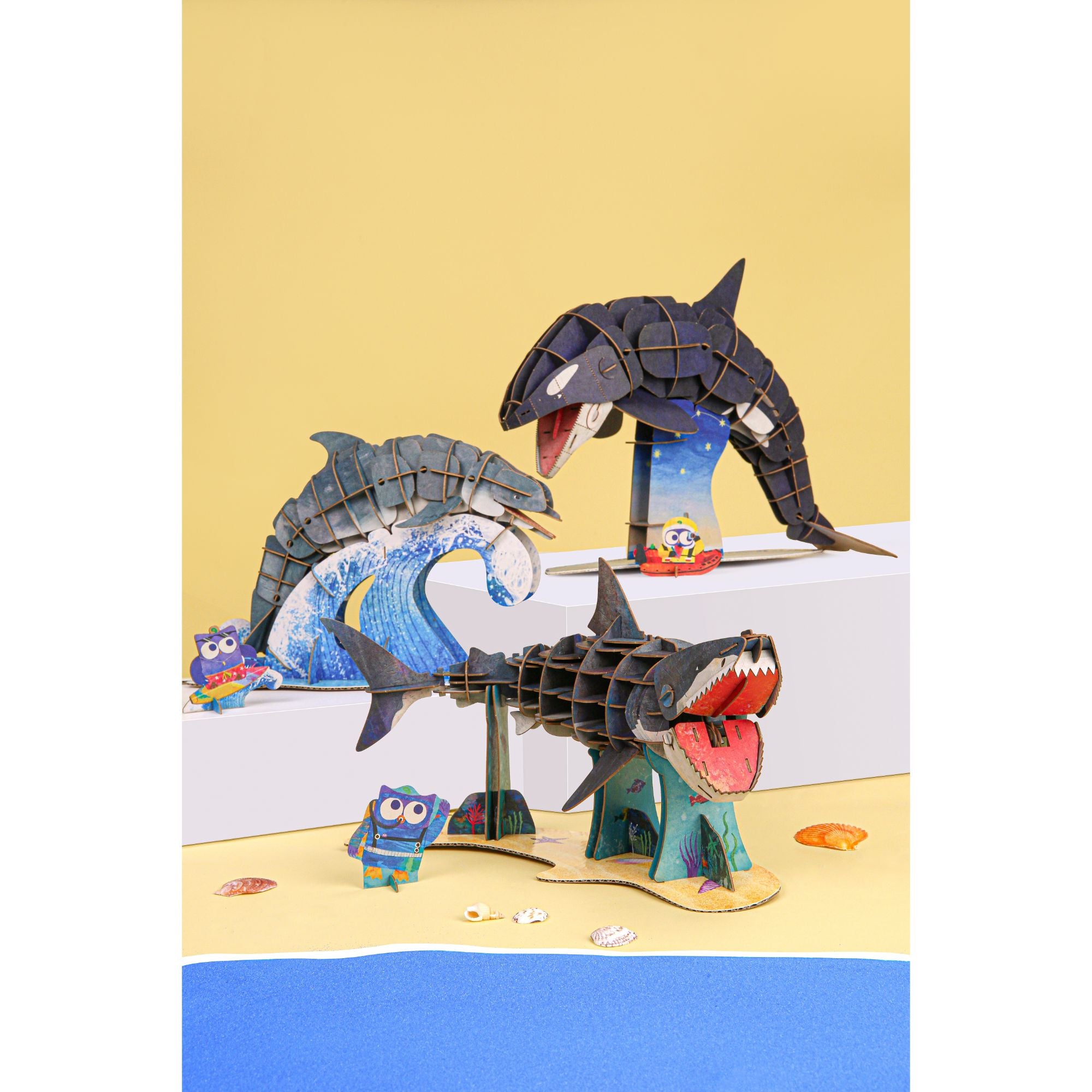 MierEdu Eco 3D Puzzle - Orca