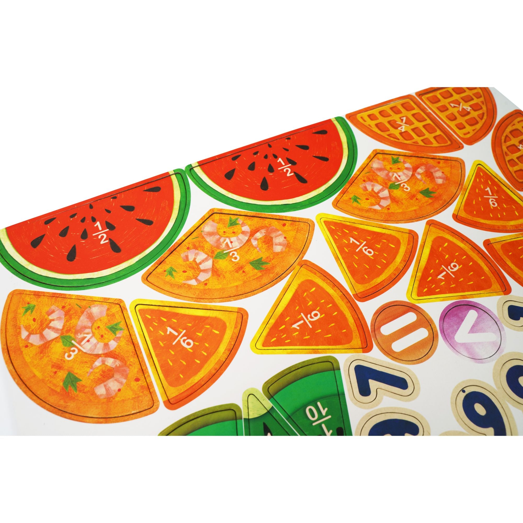 MierEdu Magnetic Pad - Fraction Puzzle