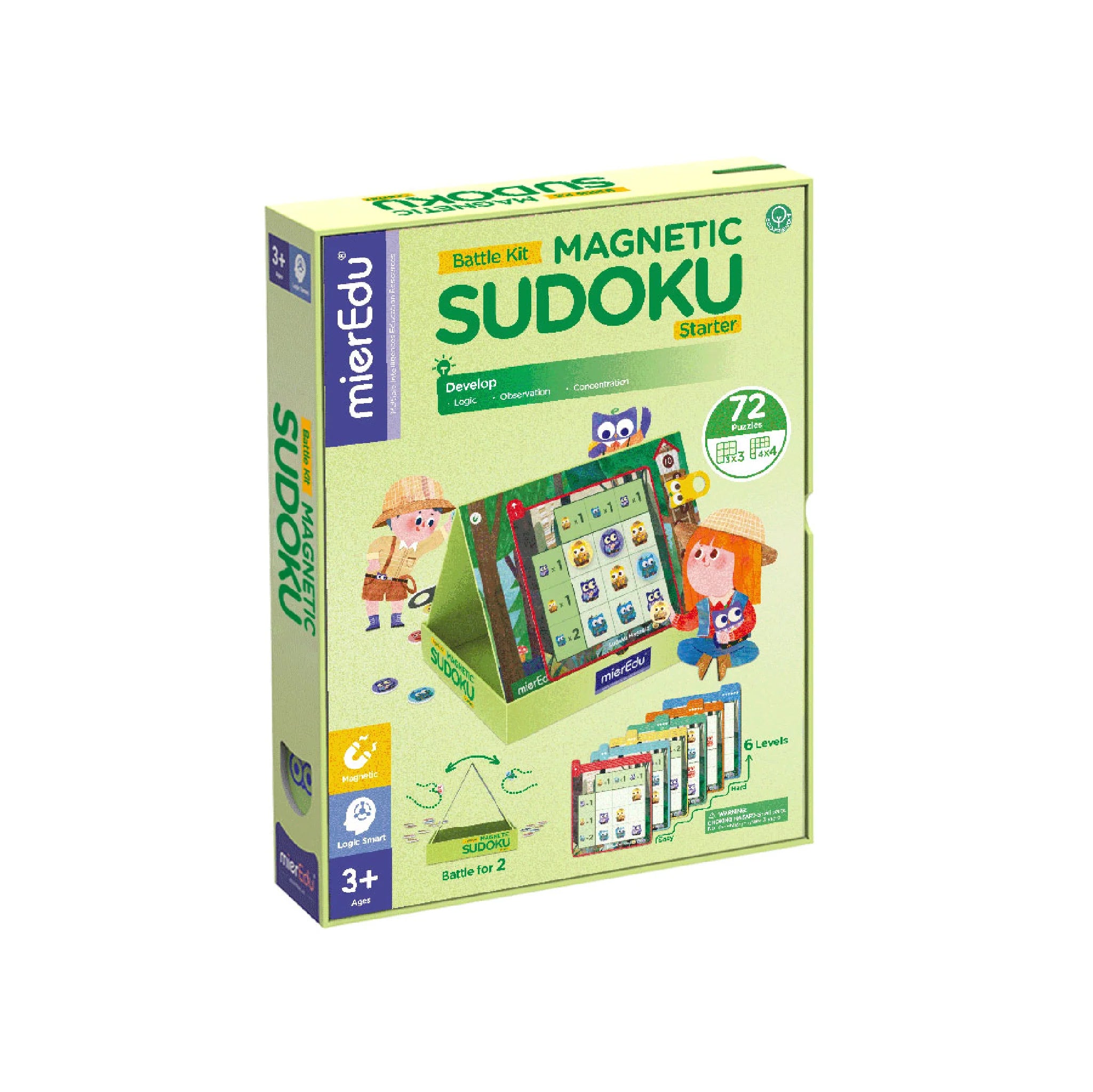 MierEdu Magnetic Sudoku Battle Kit Starter