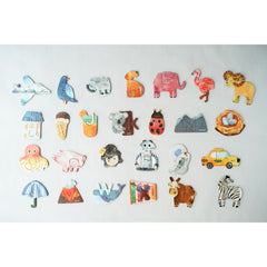 MierEdu Matching Abc Magnetic Puzzle