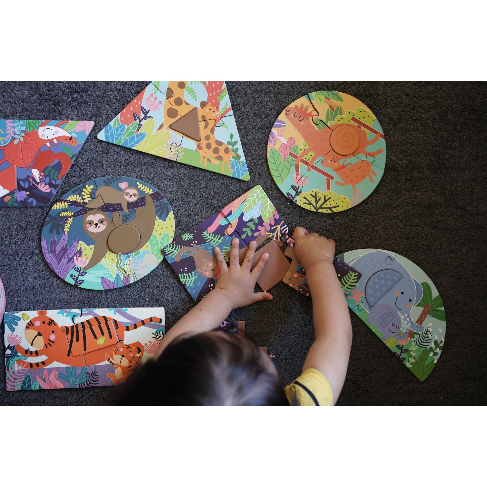 MierEdu My Very Big Puzzle Of Shapes