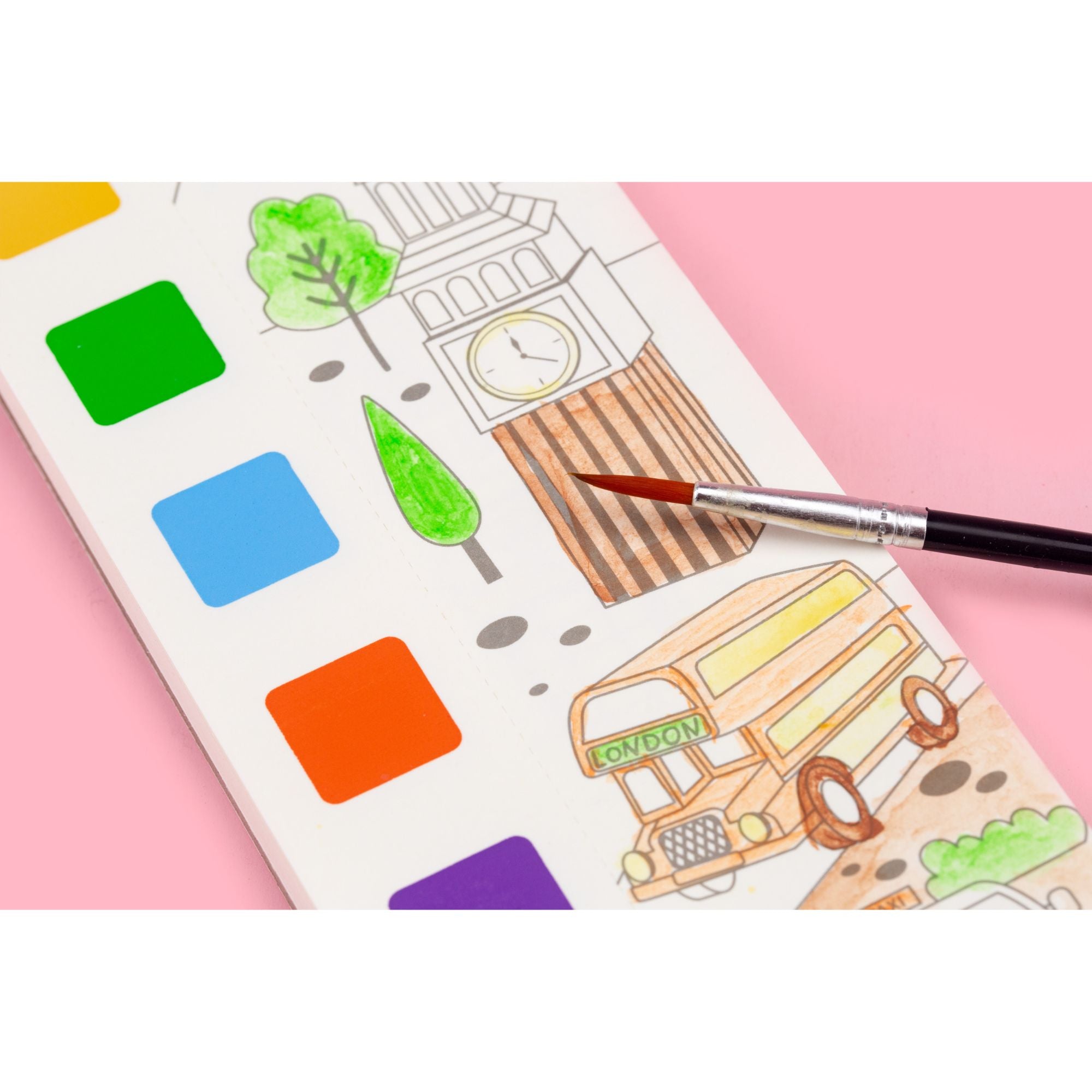 MierEdu Pocket Watercolour Painting Book - Around The World - Toyworld NZ
