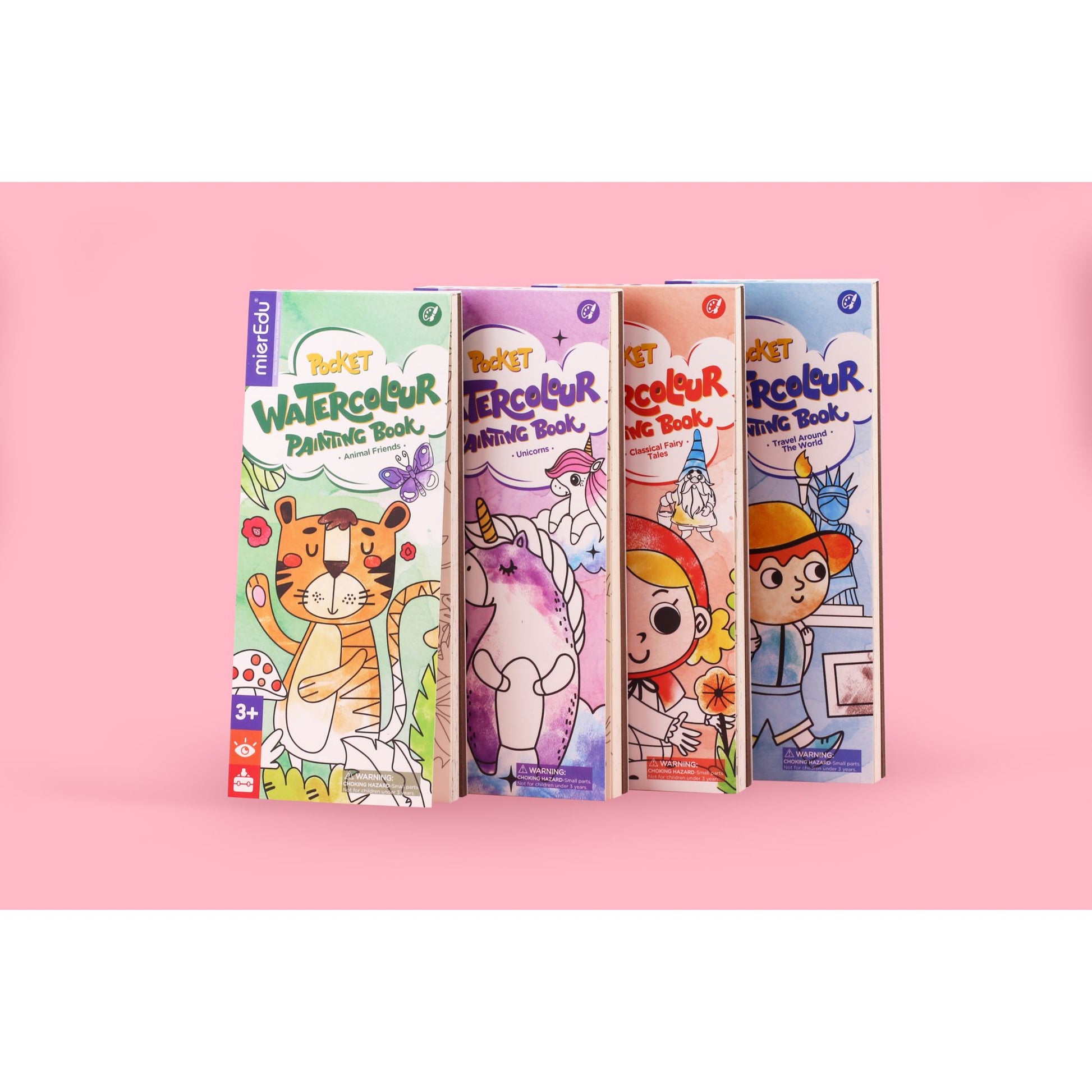 MierEdu Pocket Watercolour Painting Book - Around The World - Toyworld NZ