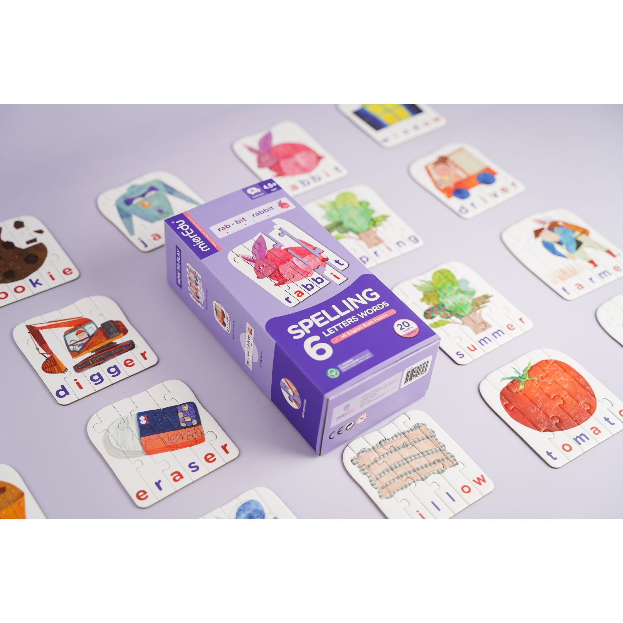 MierEdu Spelling 6 Letters Words Puzzle
