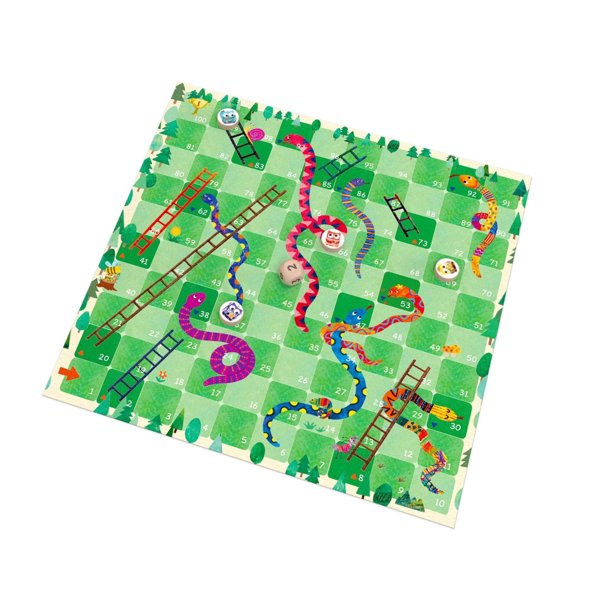 MierEdu Travel Games - Snake And Ladder